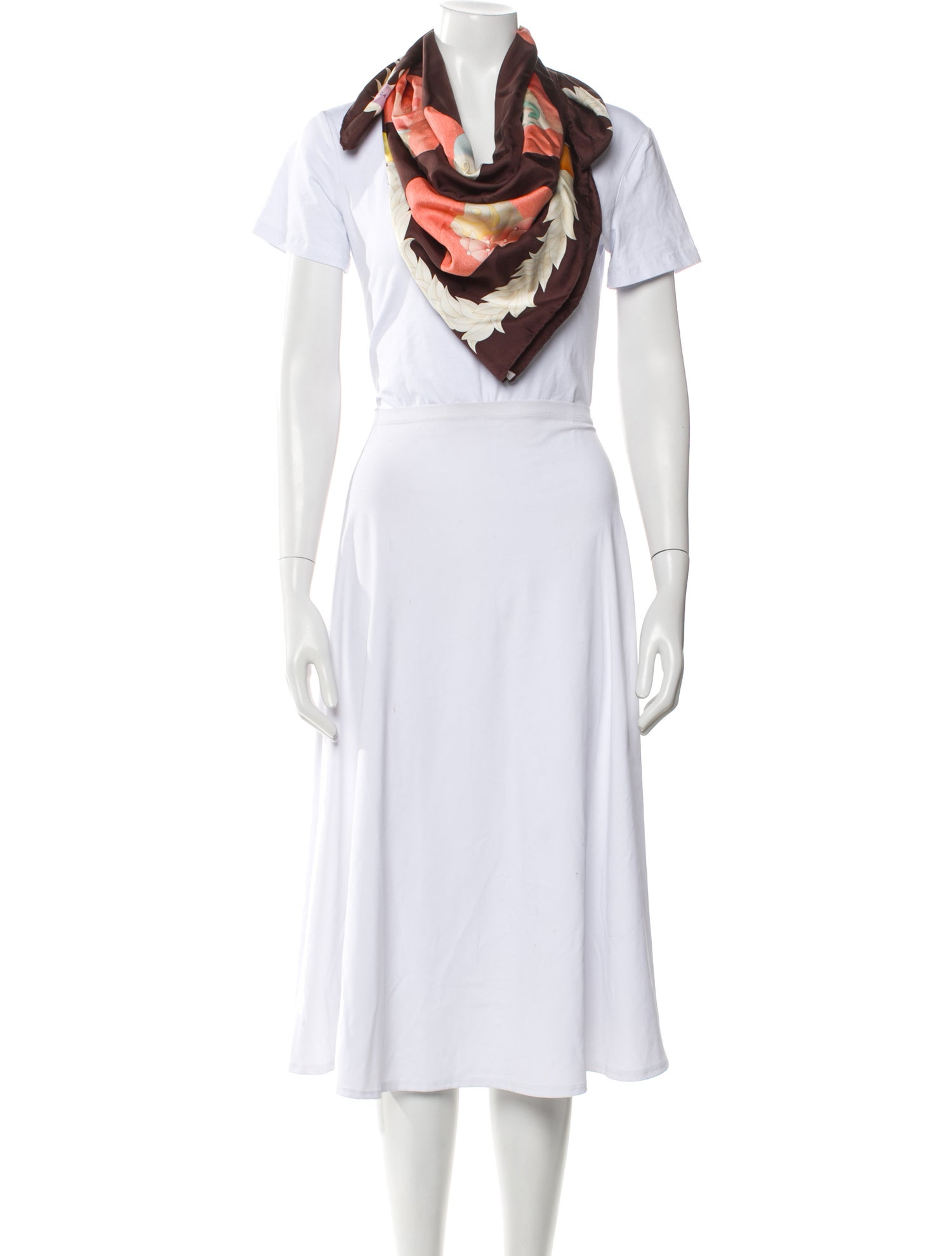 Bvlgari Silk Printed Scarf